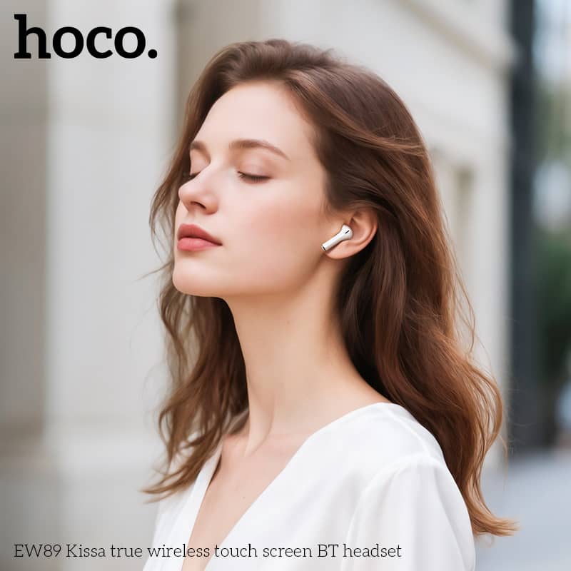 Hoco EW89 Kissa True Wireless Touch Screen BT Headset 