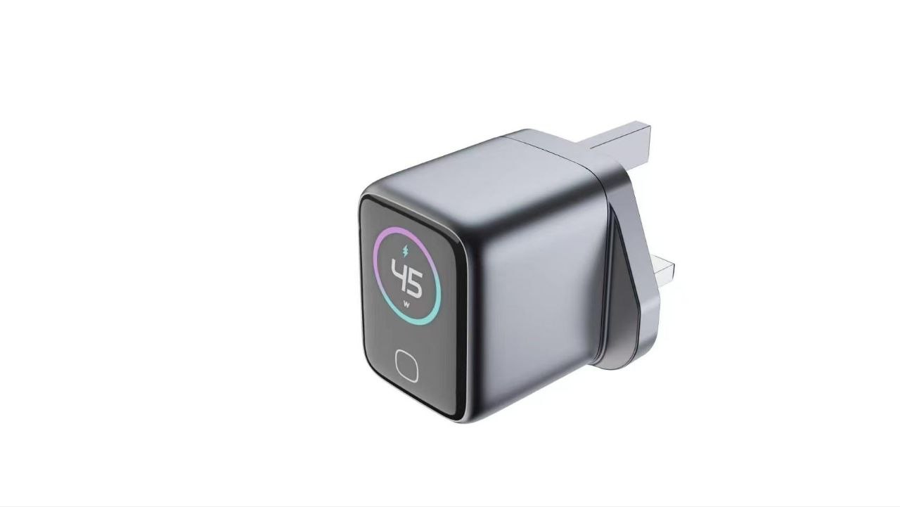 Avazonia ChargeView 45W AI Smart TFT Charger