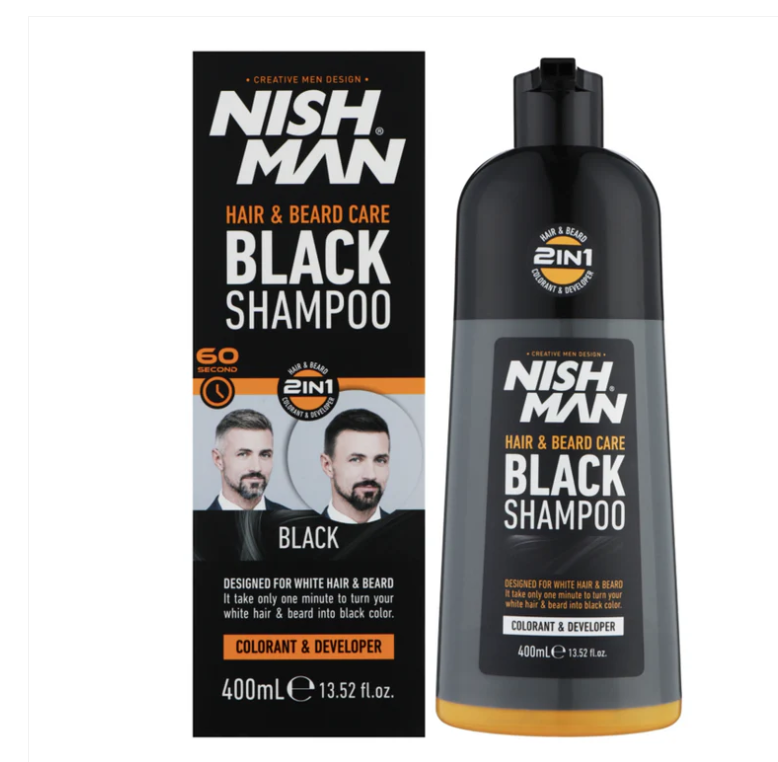 Nishman Black Coloring Shampoo