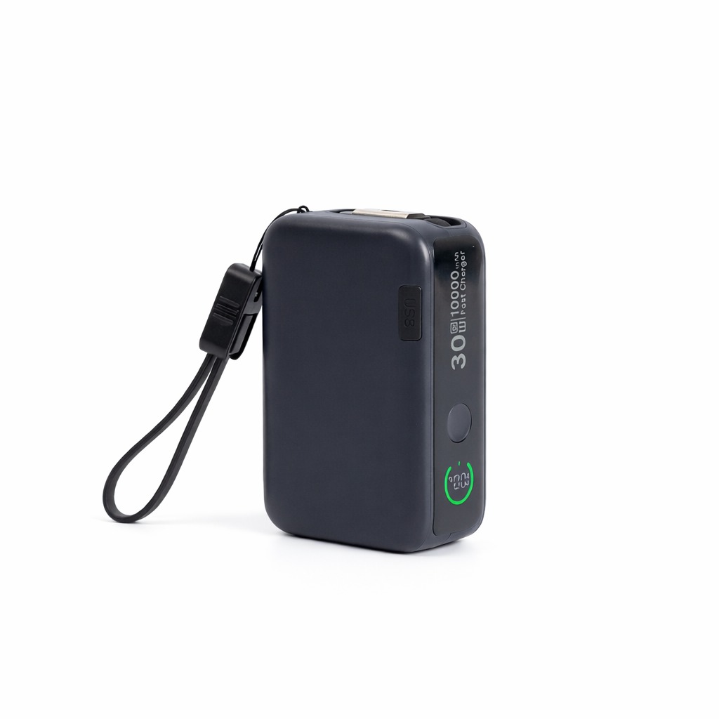  6-in-1 Retractable Cord Mini Power Bank