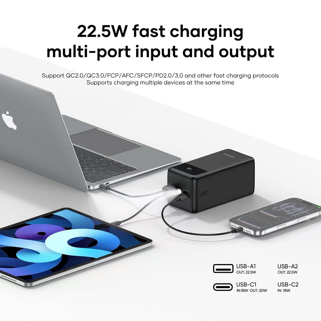 ⚡ FONENG 50,000mAh Power Bank