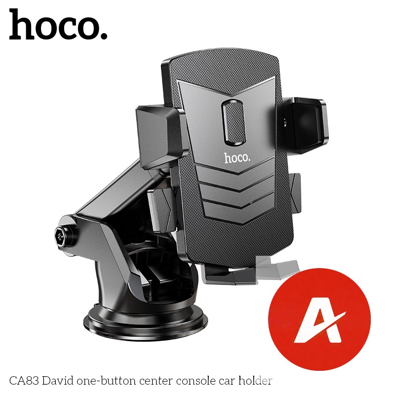 CA83 David one-button center console car holder
