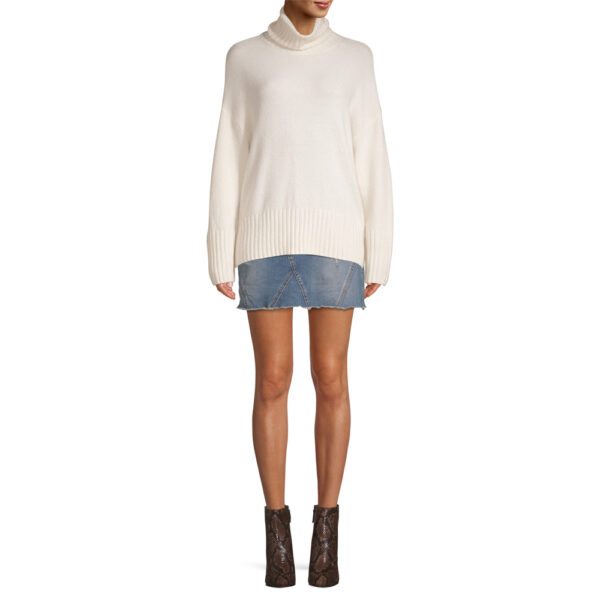 Slouchy Turtleneck Sweater Women's - Image 2