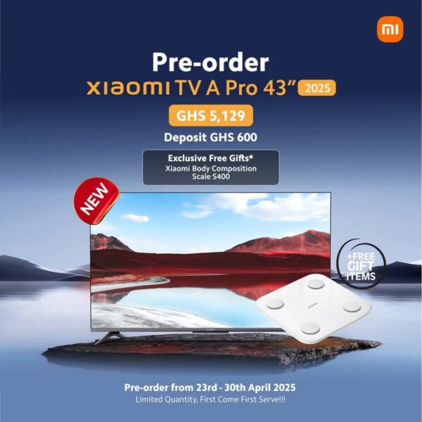 Pre Order: Xiaomi TV A Pro 43"